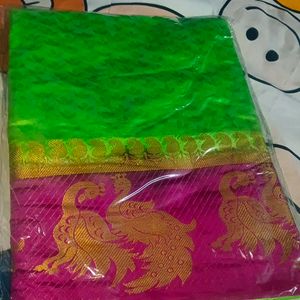 New Saree Green