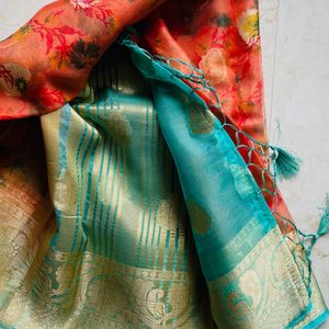 Unused Organza Saree