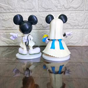 Mickey And Minnie Mouse Action Figure