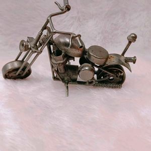 Metal Handicraft Bullet Bike Miniature