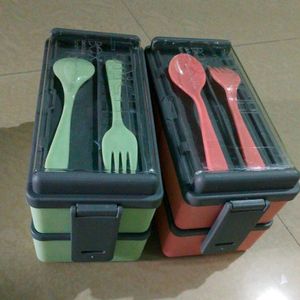 Brand New 2 Bento Lunch Boxes