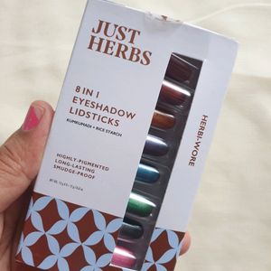 Just Herbs 8 In 1 Eyeshadow Lidsticks