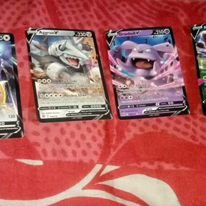 Pokemon 4 V Cards