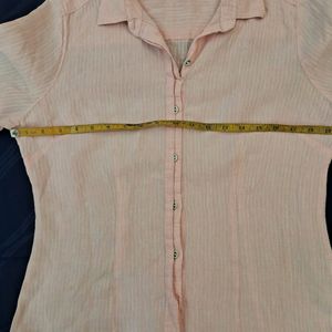 Wills Classic Formal Linen Shirt For Girls