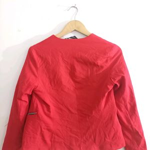 Red Casual Blazer (Women's)