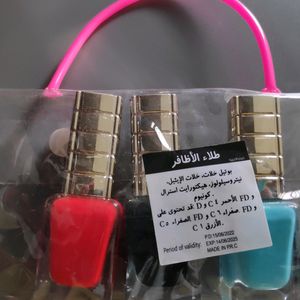 Nailpolish Pack Of 3 Colours