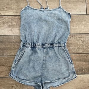 BRAND NEW ROADSTER DENIM PLAYSUIT- MEDIUM