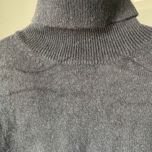 Black High Neck Sweater