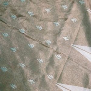 Silver Zaree Women Saree