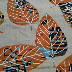 Leaf Print Single Bedsheet