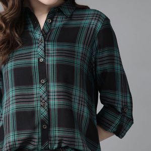 Roadster Black&Green Shirt