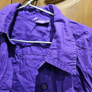 Purple formal shirt