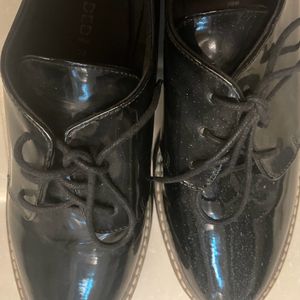 Lightly Used Black Heeled Shoes
