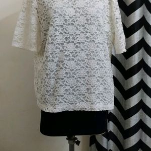 Plus Size Lace Top