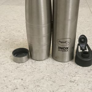 Pigeon And Steel Water Bottle Good Condition