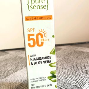 Puresense SPF 50 Sunscreen With Niacinamide