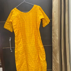 Yellow Kurti