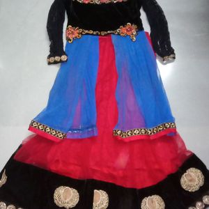 Velvet Lehenga For Girls ❤