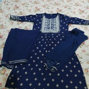 Royal Blue Festive Suit