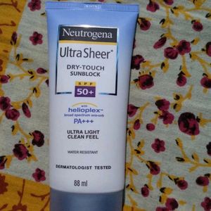 Neutrogena sunscreen 88ml full size