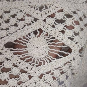 Square Neck Crochet & Net Topwears