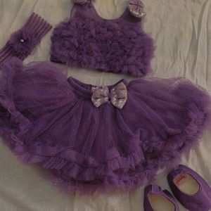 Baby Dress With Accessories