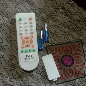 dvd Free Set Up Box Remote 2Cell Muft