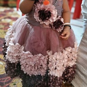 Party Wear Baby Girl Frock