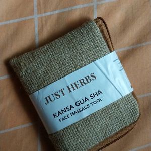 Just Herbs Kansa Gua Sha Face Massage Tool