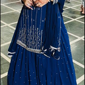 Suit With Flairs Lehnga