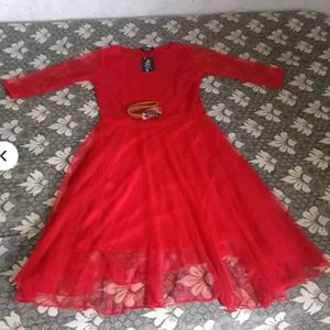 Beautiful Red Onepiece Dress