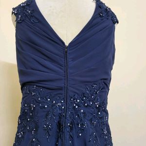 Navy Blue Gown