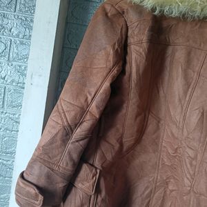 Women Suede Fur Jacket