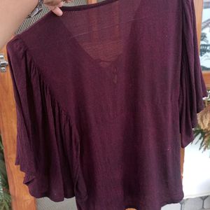 Beautiful Violet Top-M Size