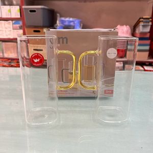 Set Of 2 Borosillite Glasses