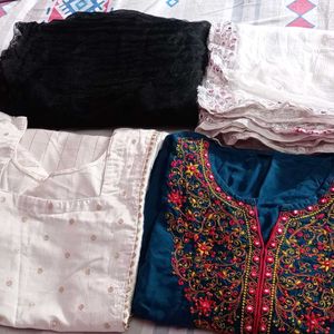 2kurti And Duptta Set