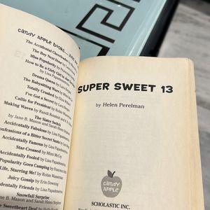 Super Sweet 13 Book