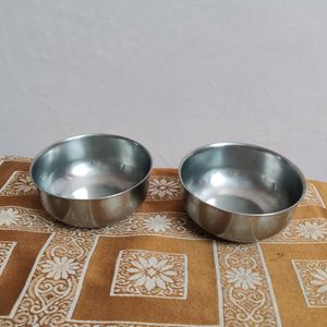 Set Of 4 Steel Bowls