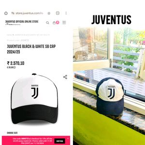 Juventus Authentic Cap