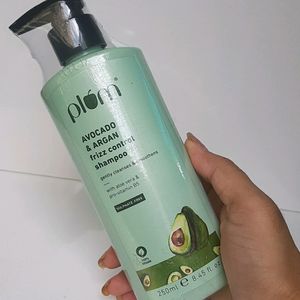 Plum Avocado & Argan Frizz Shampoo