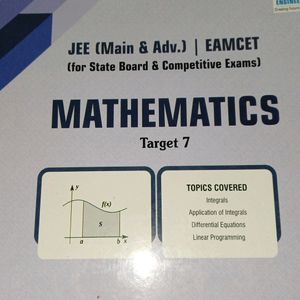 Aakash JEE-Main/ Advance-7 Mathematics Textbooks