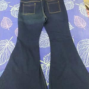 Flared Stylish Denim Jeans