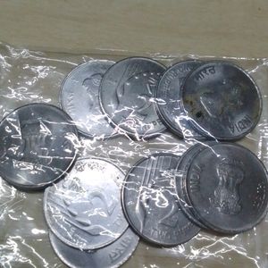 New 2 Rupees 10 Set Of Coin Collection