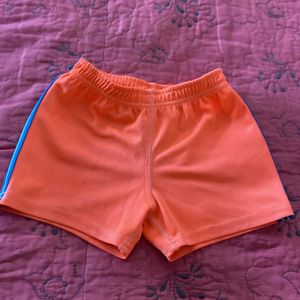 Orange Dri Fit Shorts
