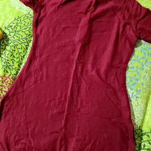 Beautiful Maroon Patiala Set For 4-5 Years Girl