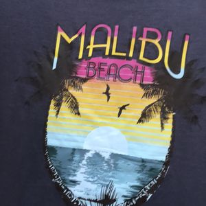 Brownish Grey Malibu T-shirt