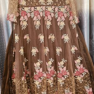 Brown New Design Gown