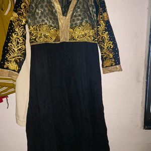 Black Anarkali Dress