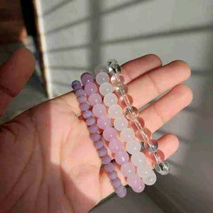 5 Pieces Of Beautiful Glass Beads Bracelets