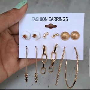 Fashionable Earrings Set 4